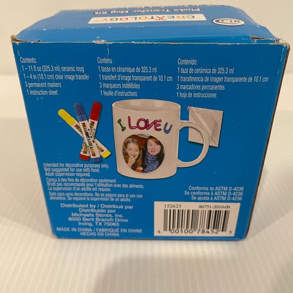 Creatology Photo Transfer Mug Kit - NEW - Picture 2 of 2